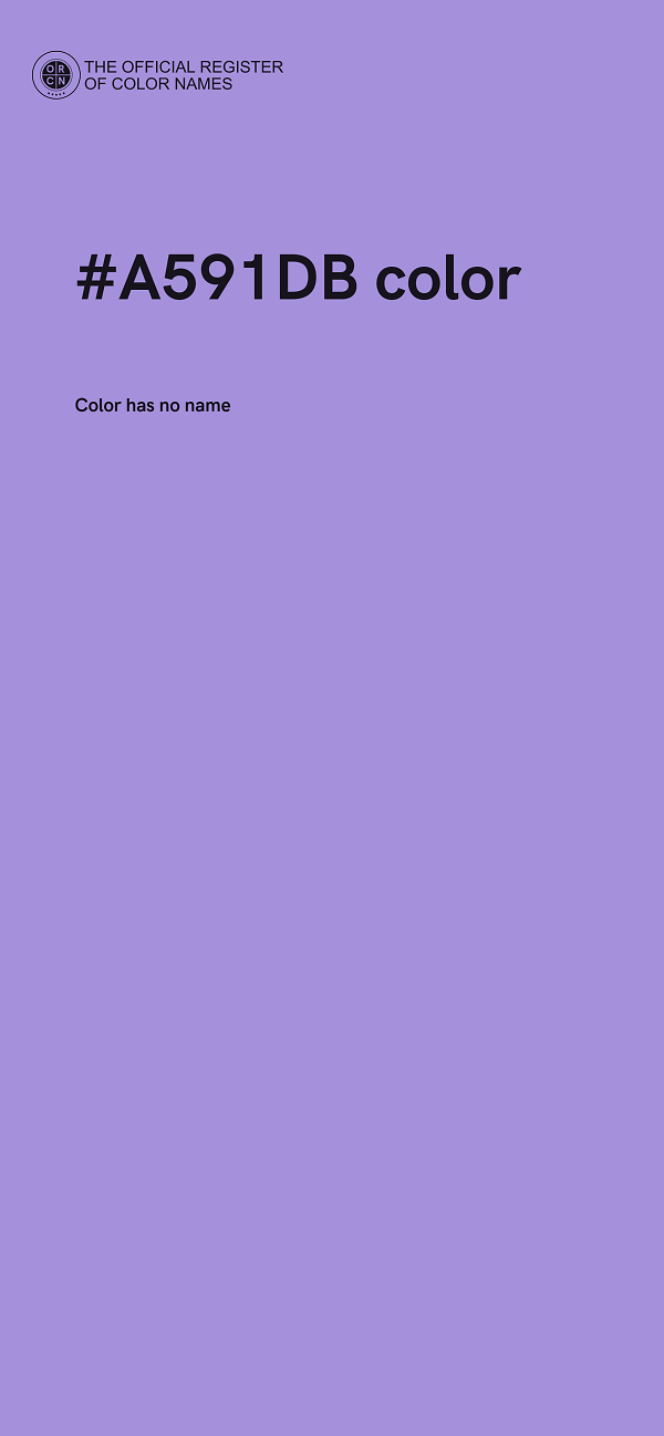 #A591DB color image