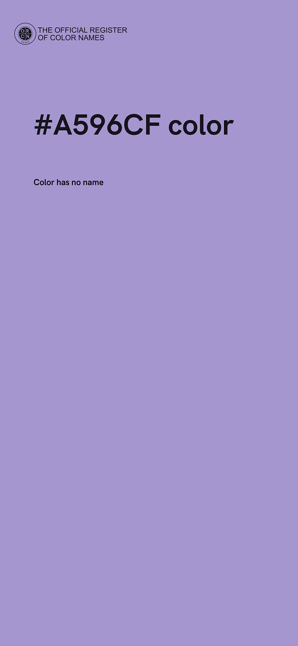 #A596CF color image