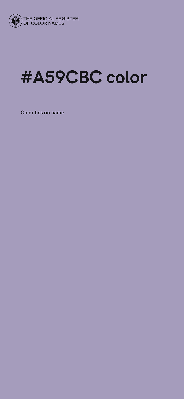 #A59CBC color image