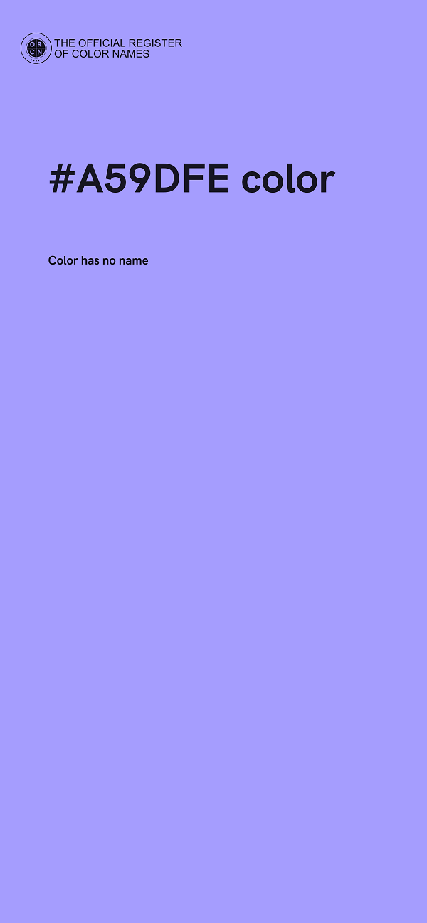 #A59DFE color image