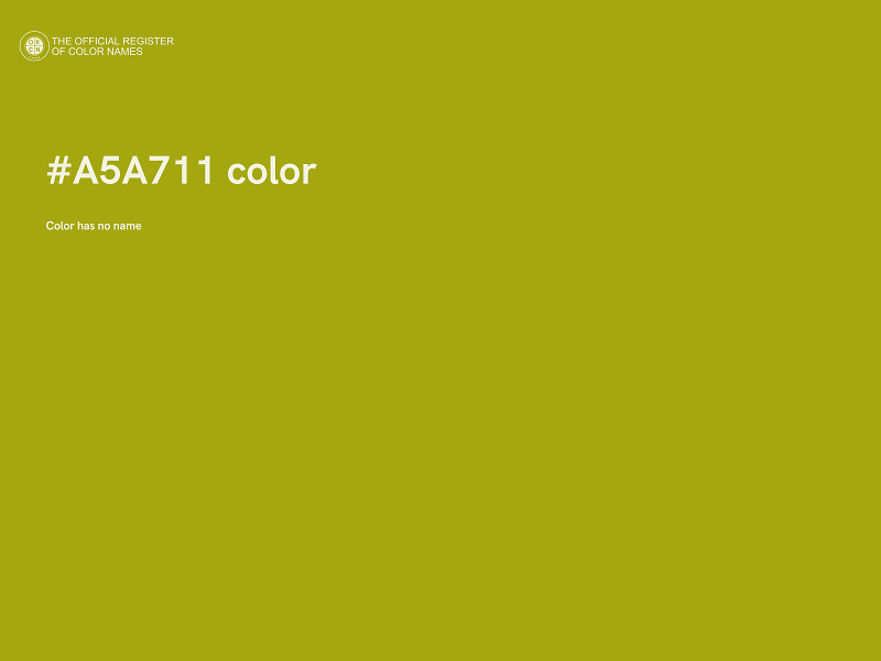 #A5A711 color image