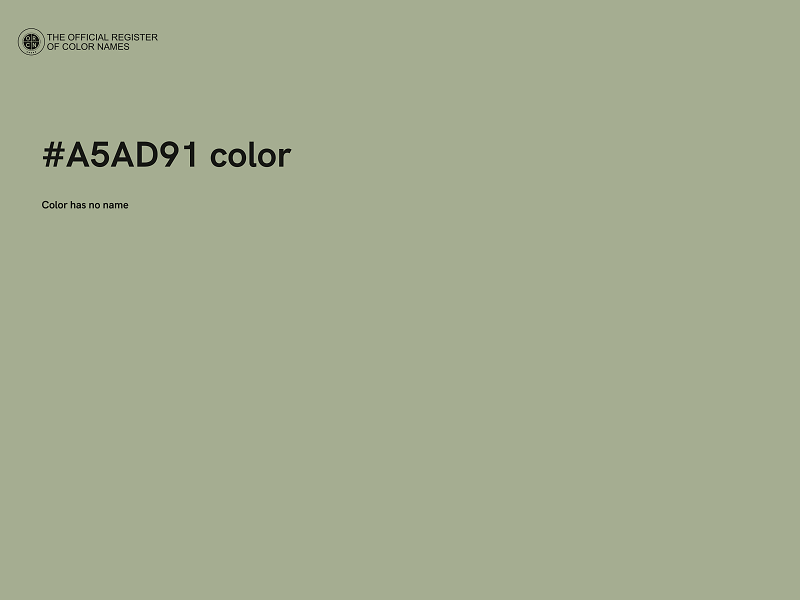 #A5AD91 color image