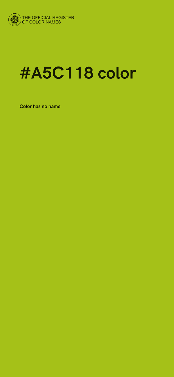 #A5C118 color image