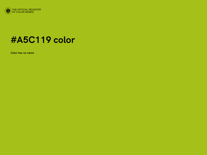 #A5C119 color image