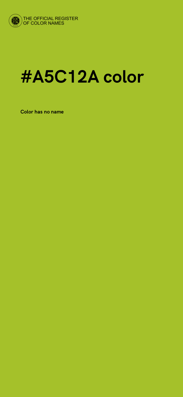 #A5C12A color image
