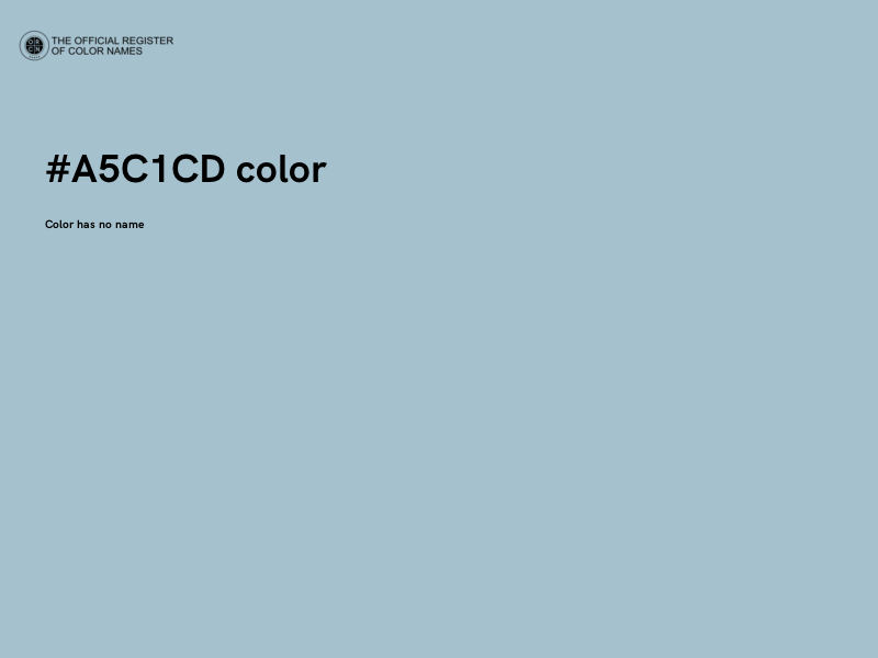 #A5C1CD color image