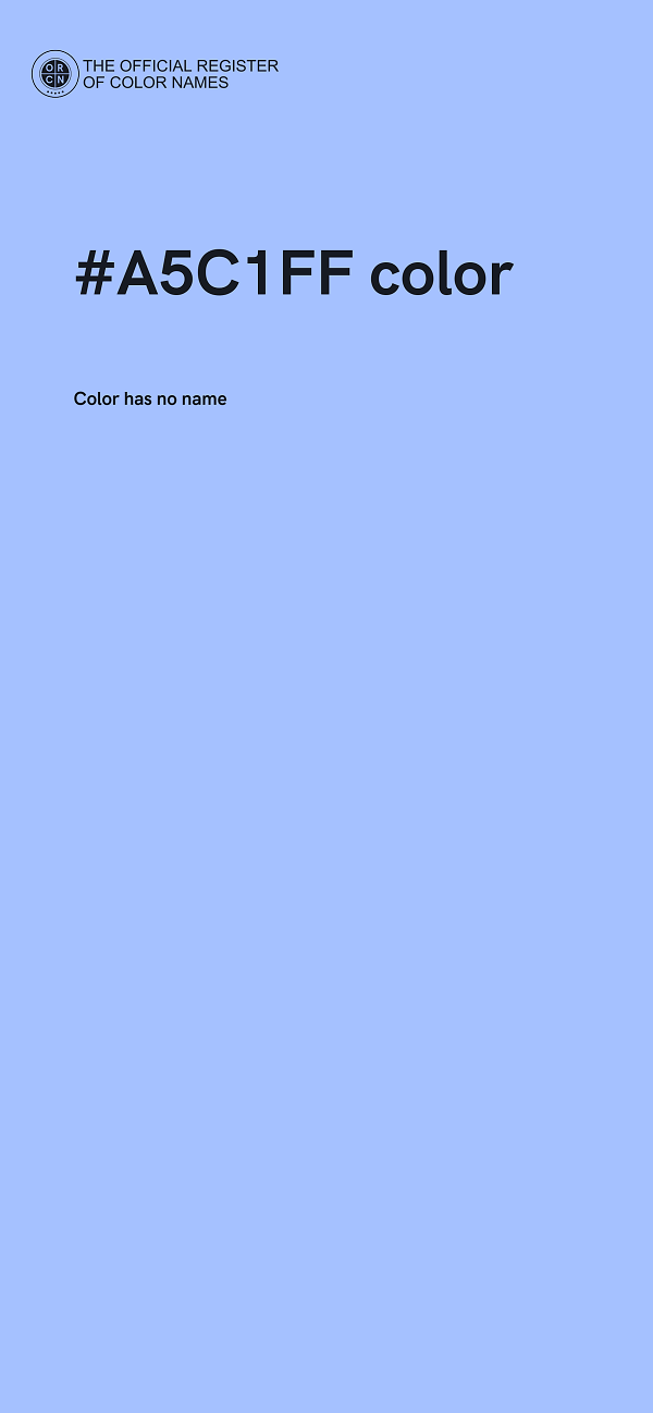 #A5C1FF color image