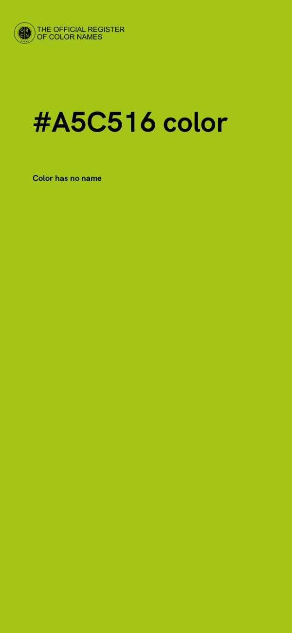 #A5C516 color image