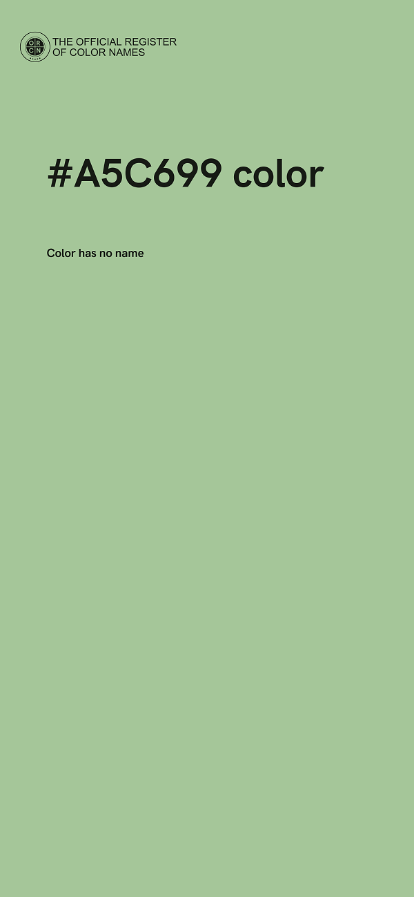 #A5C699 color image