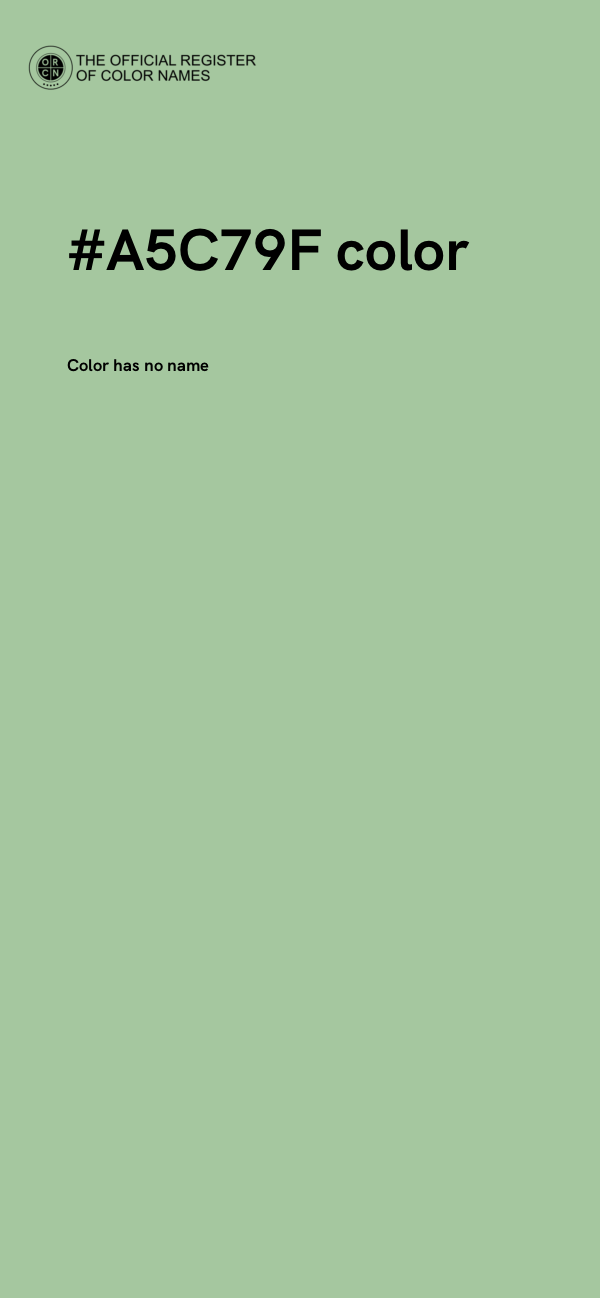 #A5C79F color image