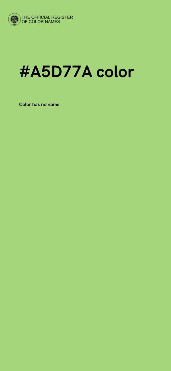 #A5D77A color image