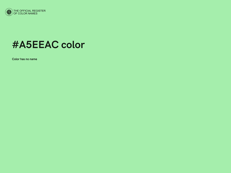 #A5EEAC color image