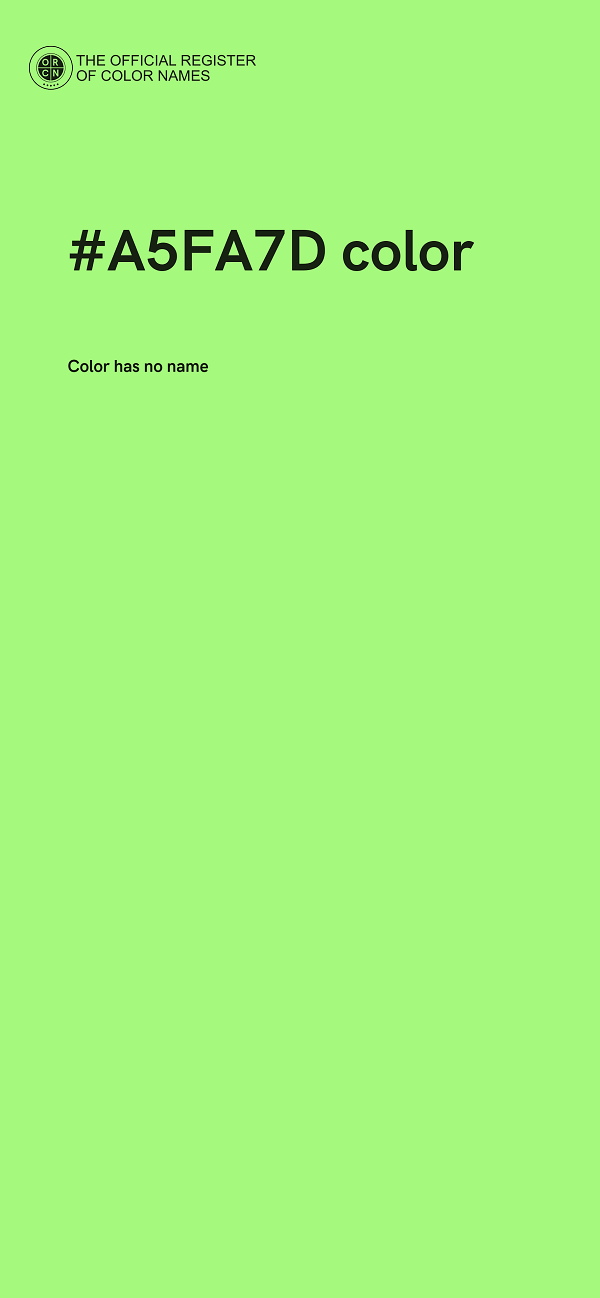 #A5FA7D color image