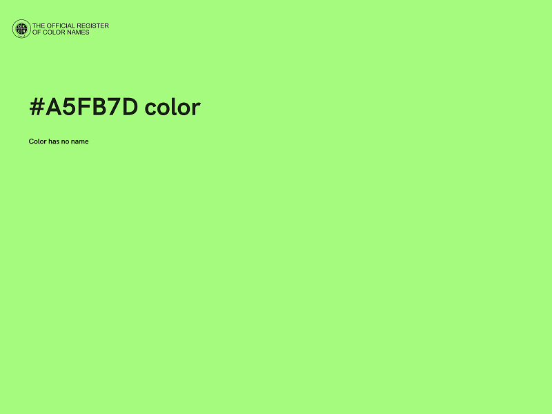 #A5FB7D color image