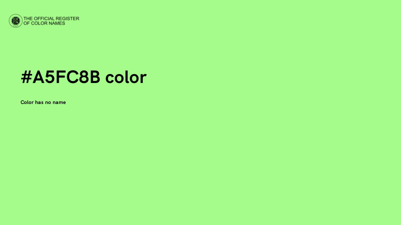 #A5FC8B color image