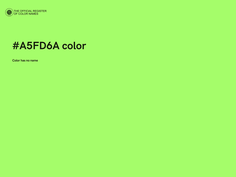 #A5FD6A color image