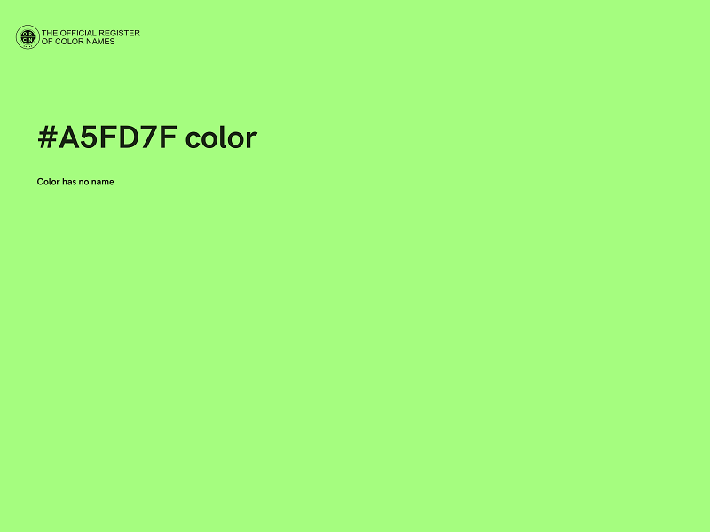 #A5FD7F color image