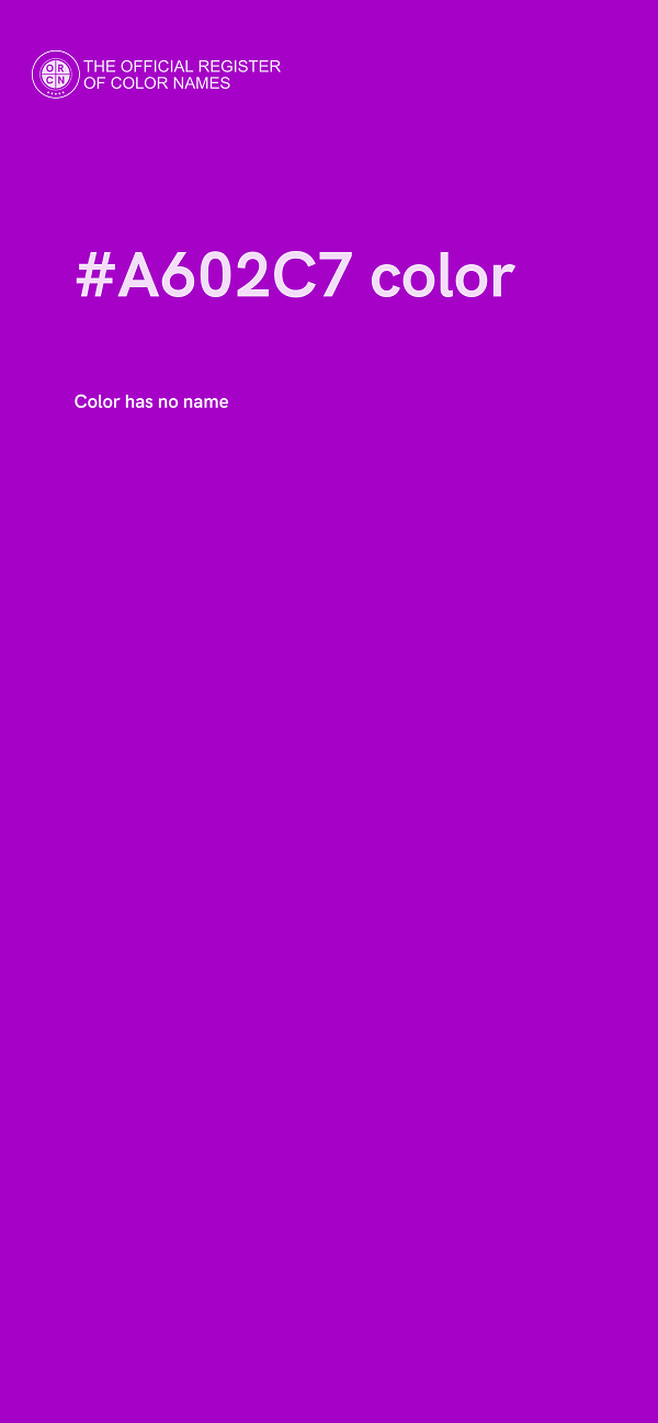 #A602C7 color image