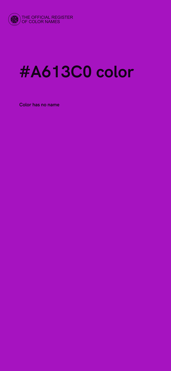 #A613C0 color image
