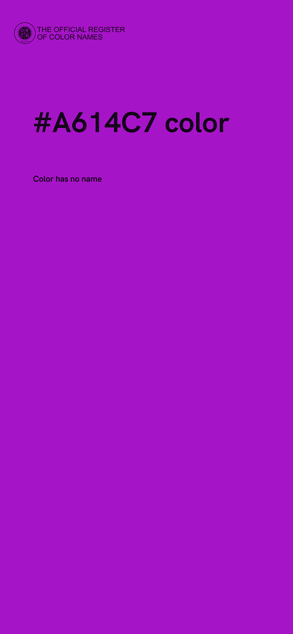 #A614C7 color image
