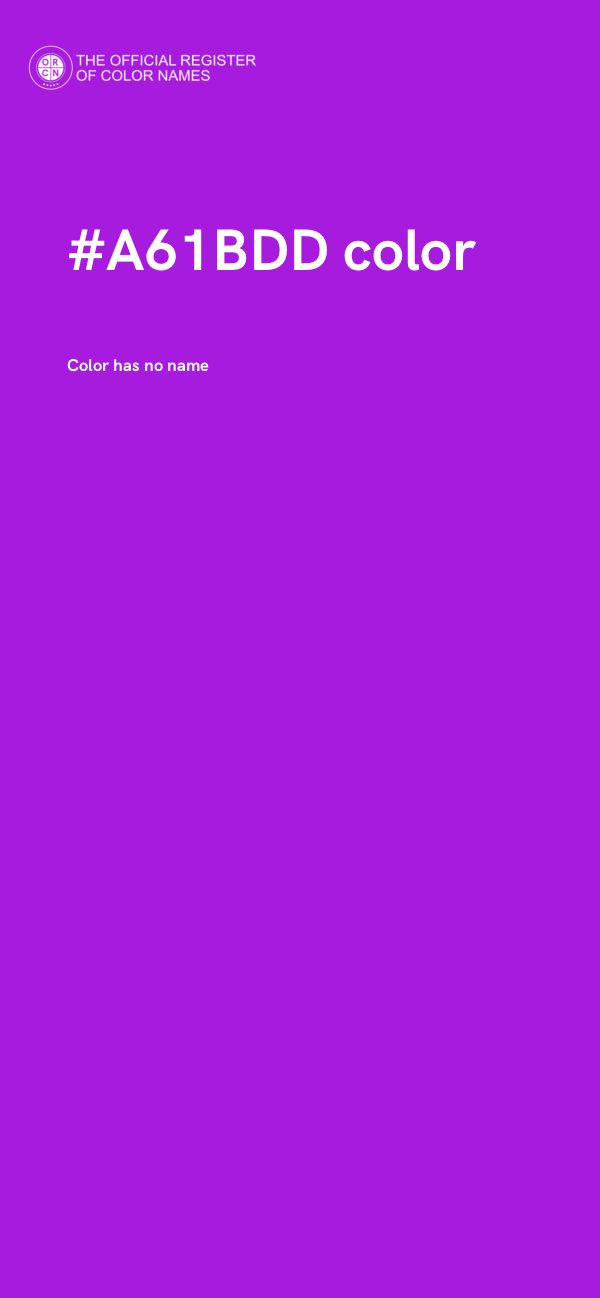 #A61BDD color image