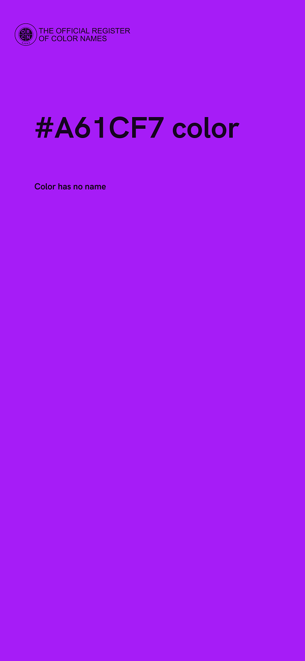 #A61CF7 color image