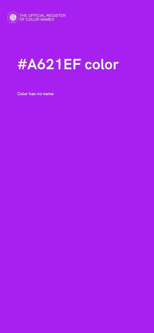 #A621EF color image