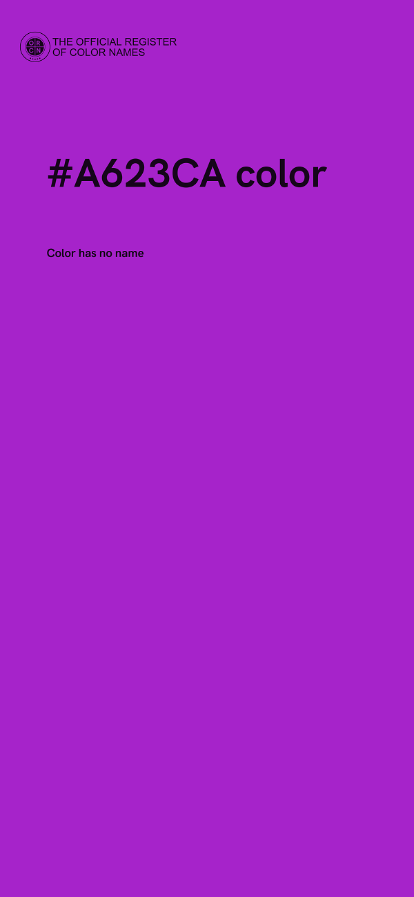 #A623CA color image
