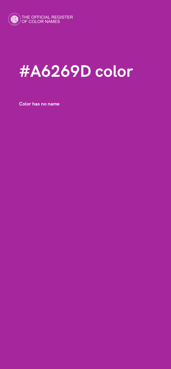 #A6269D color image