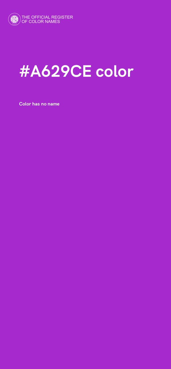 #A629CE color image