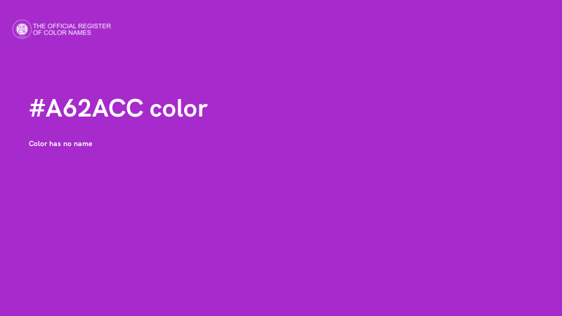 #A62ACC color image