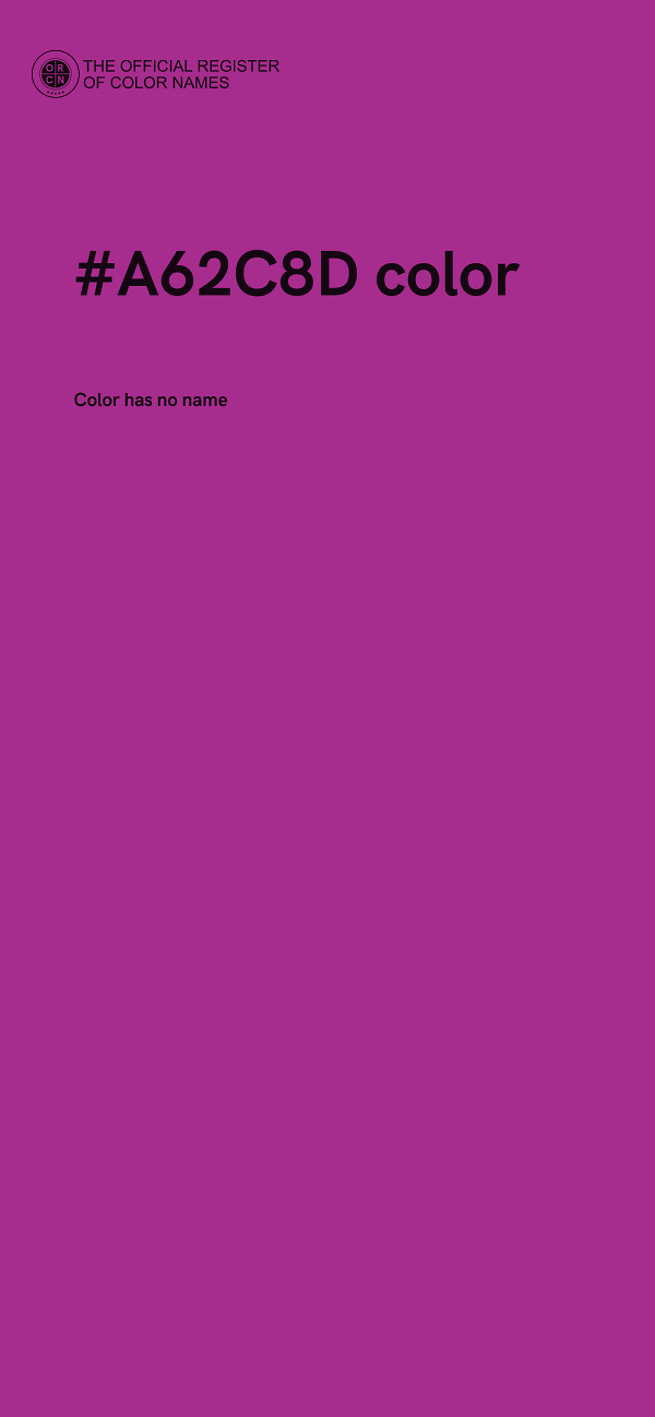 #A62C8D color image