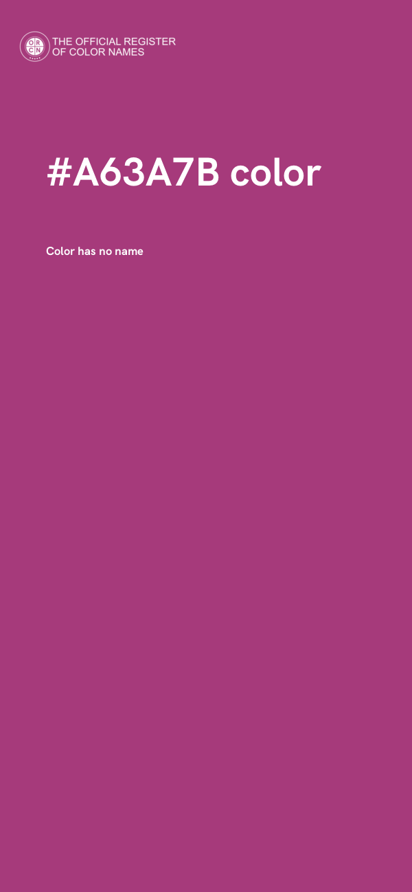 #A63A7B color image