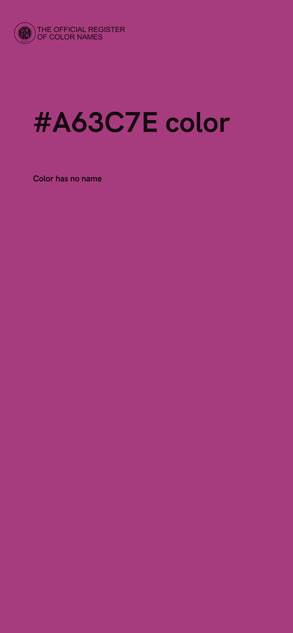 #A63C7E color image
