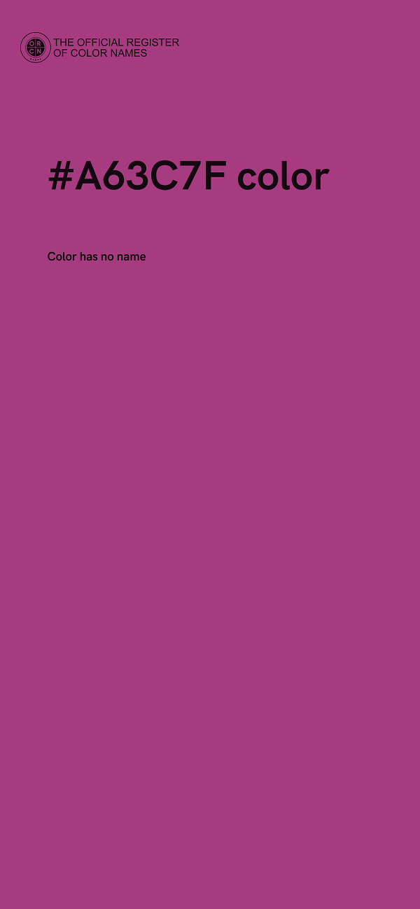 #A63C7F color image