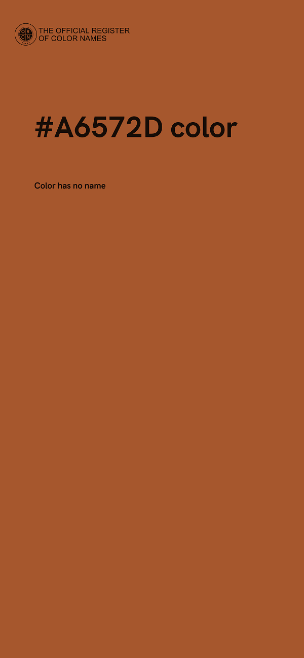 #A6572D color image