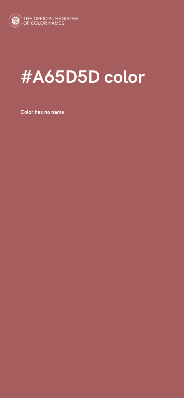 #A65D5D color image