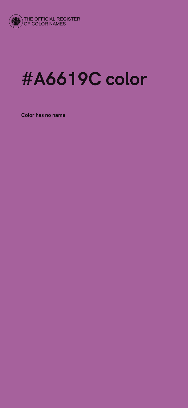 #A6619C color image