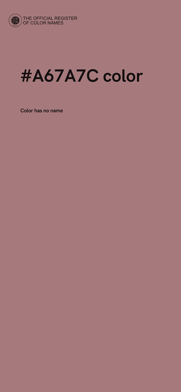 #A67A7C color image