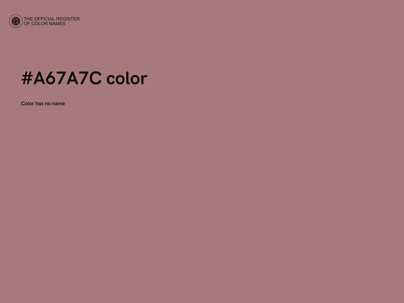 #A67A7C color image