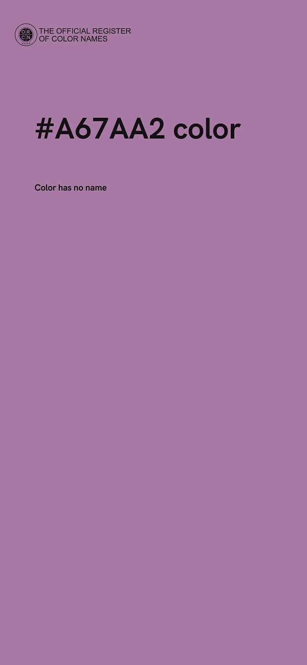 #A67AA2 color image