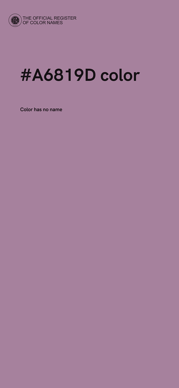 #A6819D color image