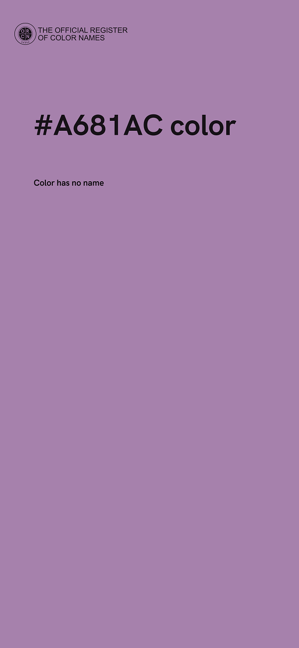 #A681AC color image