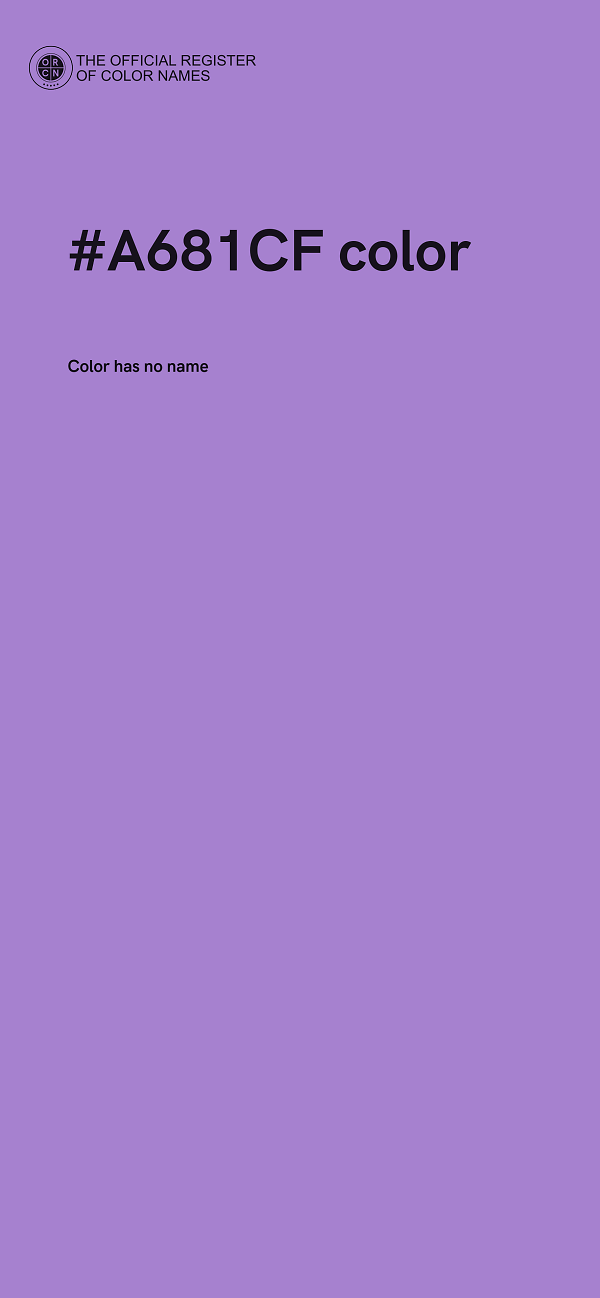 #A681CF color image