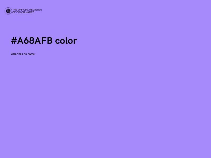 #A68AFB color image