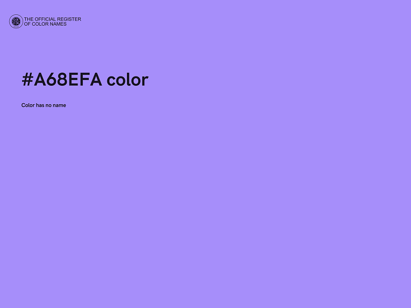 #A68EFA color image