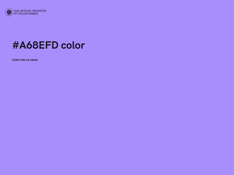 #A68EFD color image