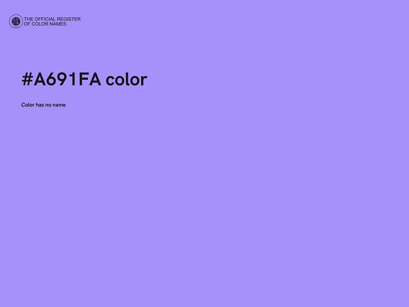 #A691FA color image