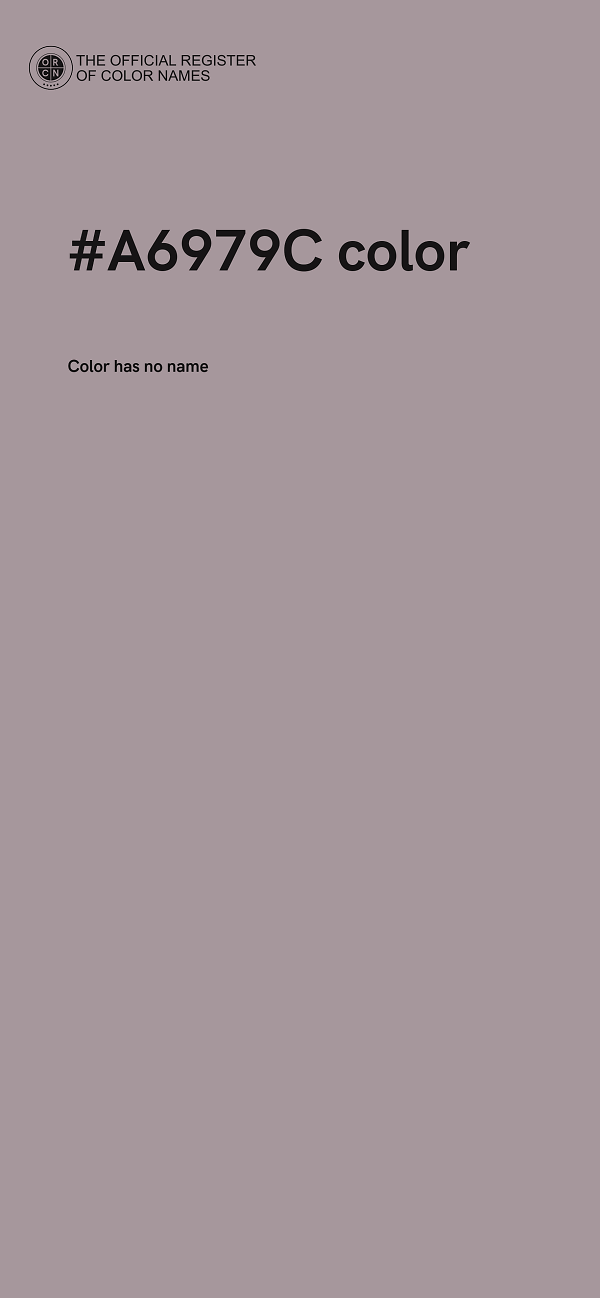 #A6979C color image