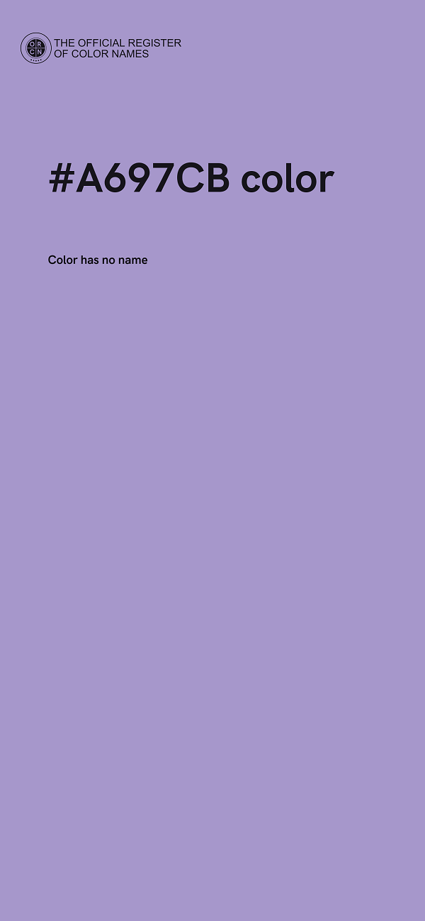 #A697CB color image